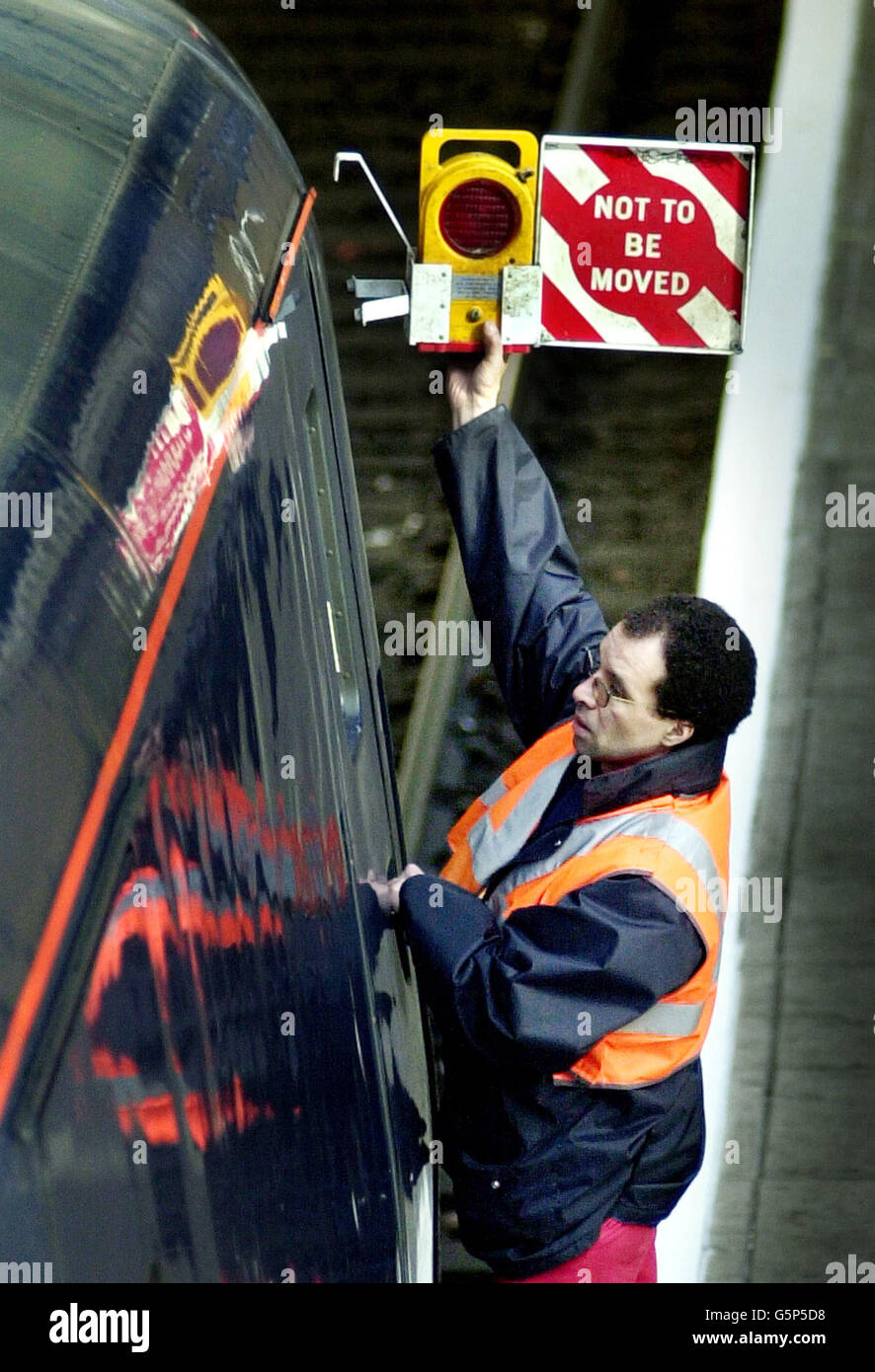 Edinburgh Waverley Station Stockfoto