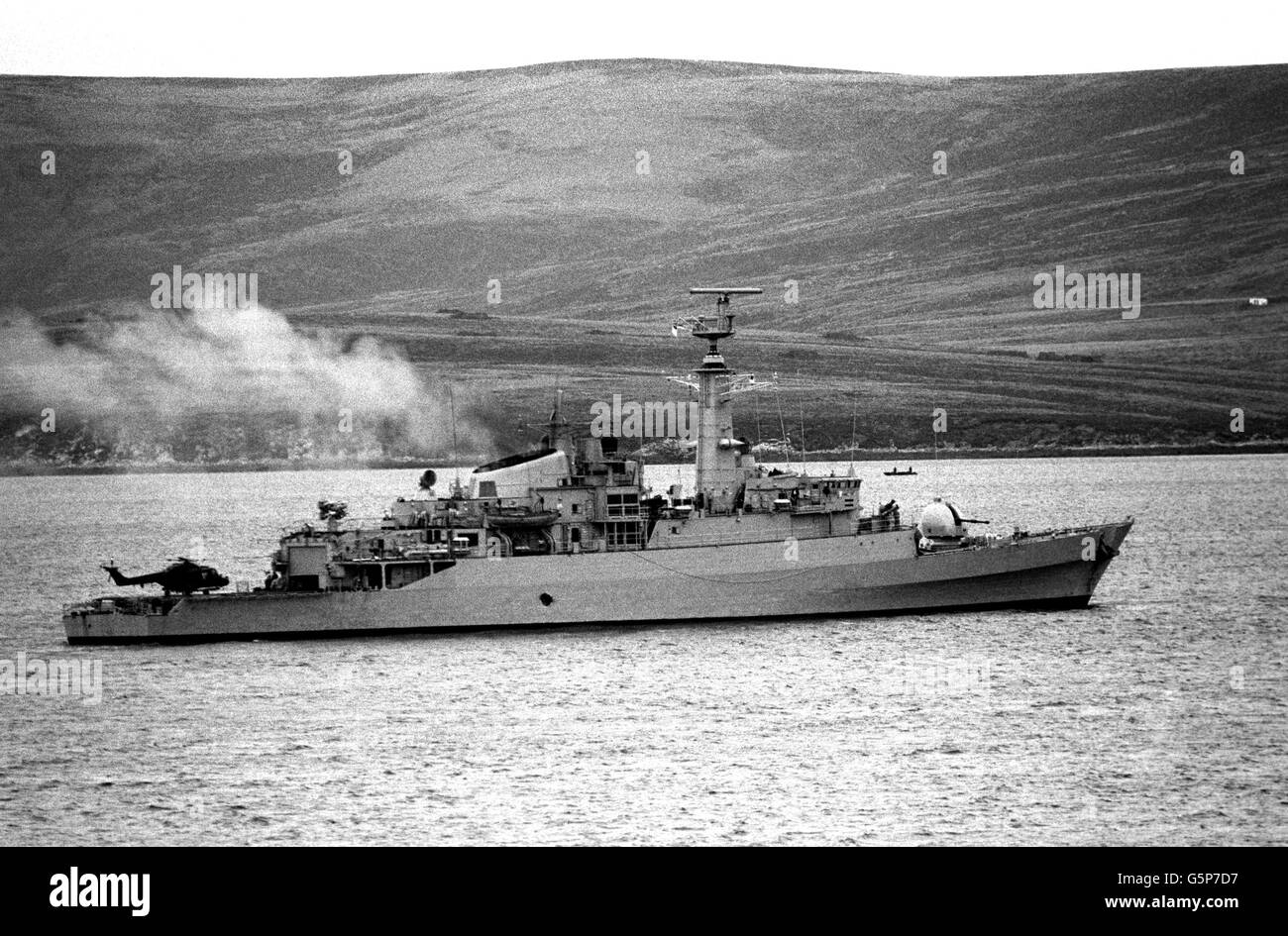 HMS Antelope: 1982 Stockfoto