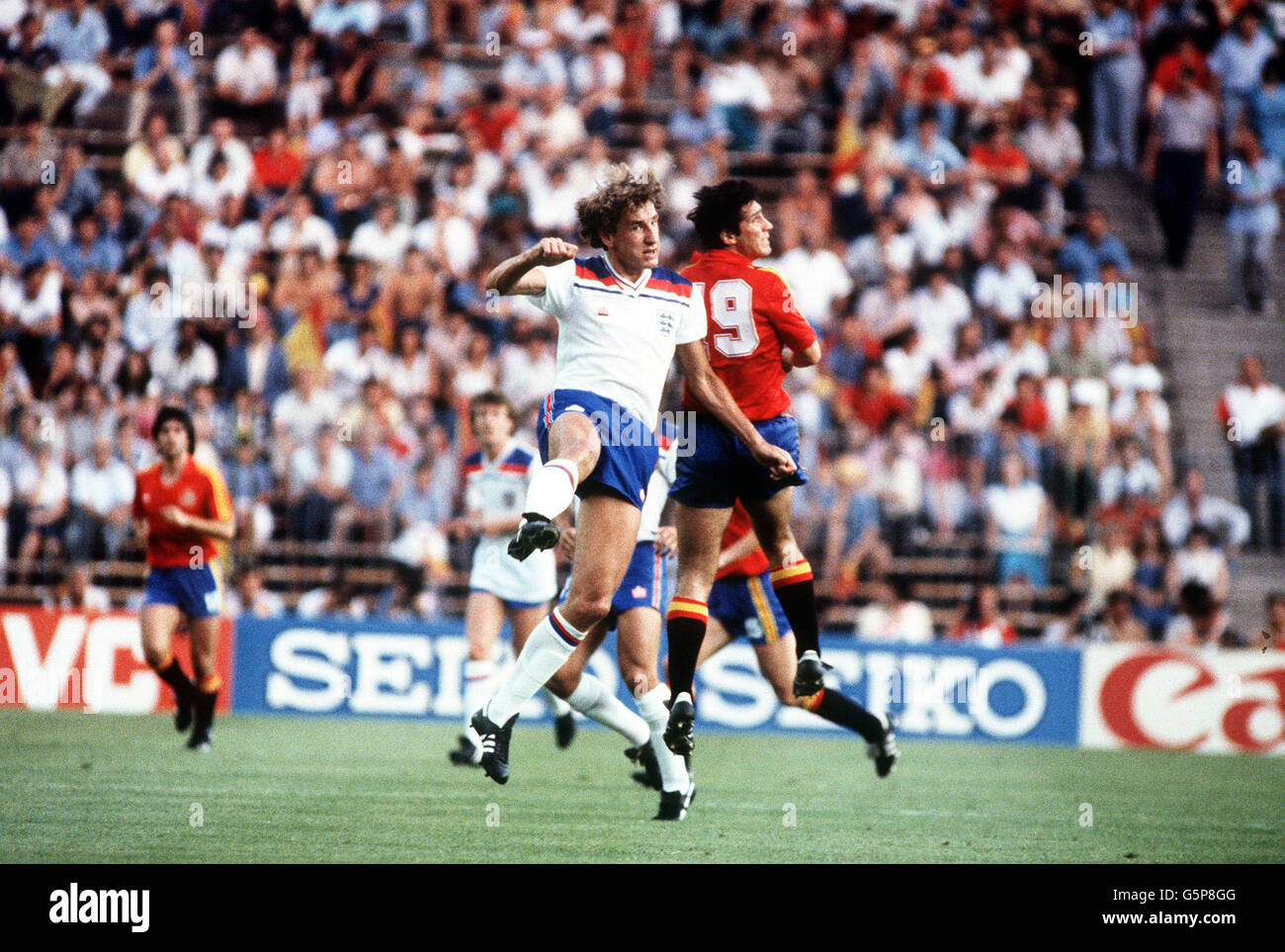 WM 1982 - England Stockfoto