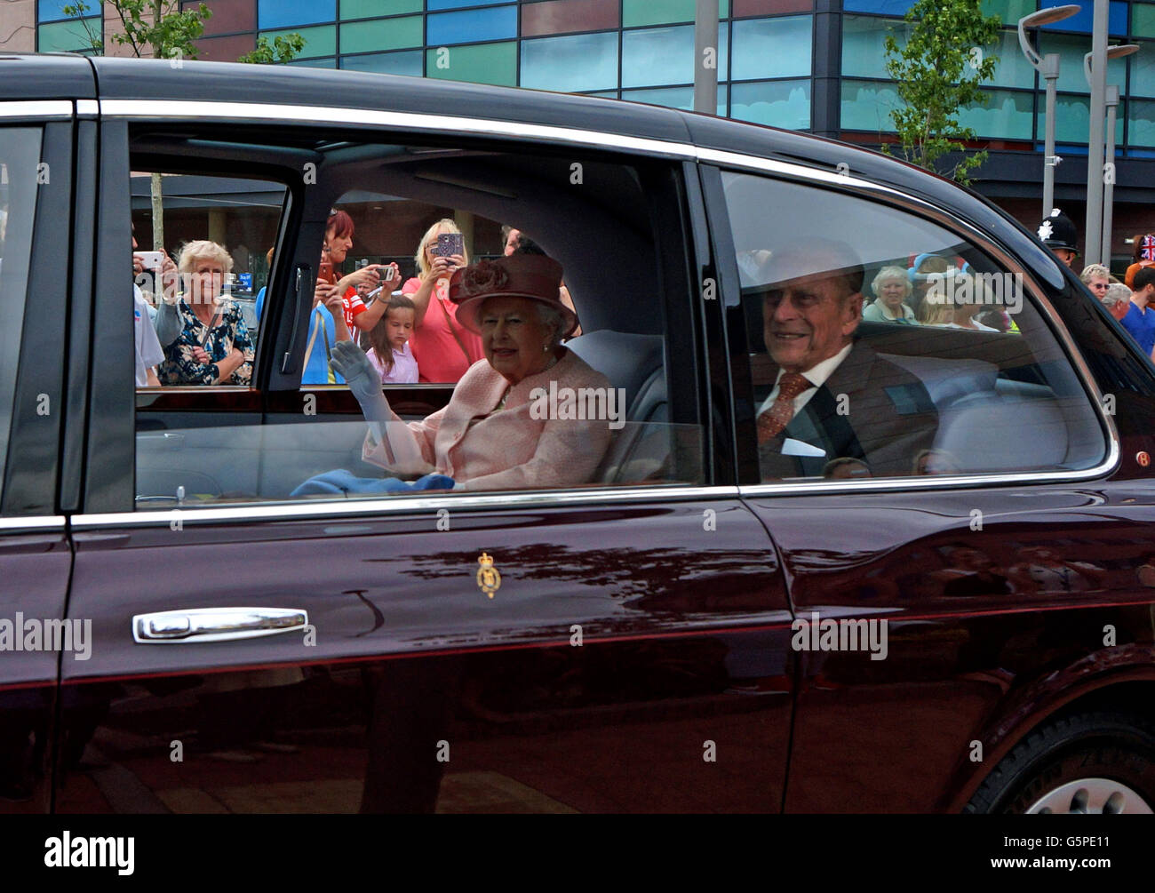 Liverpool, Vereinigtes Königreich. 22. Juni 2016. Die Königin Alder Hey Kinderkrankenhaus in West Dery, Liverpool am 22. Juni 2016 offiziell eröffnet. Bildnachweis: Pak Hung Chan/Alamy Live-Nachrichten Stockfoto