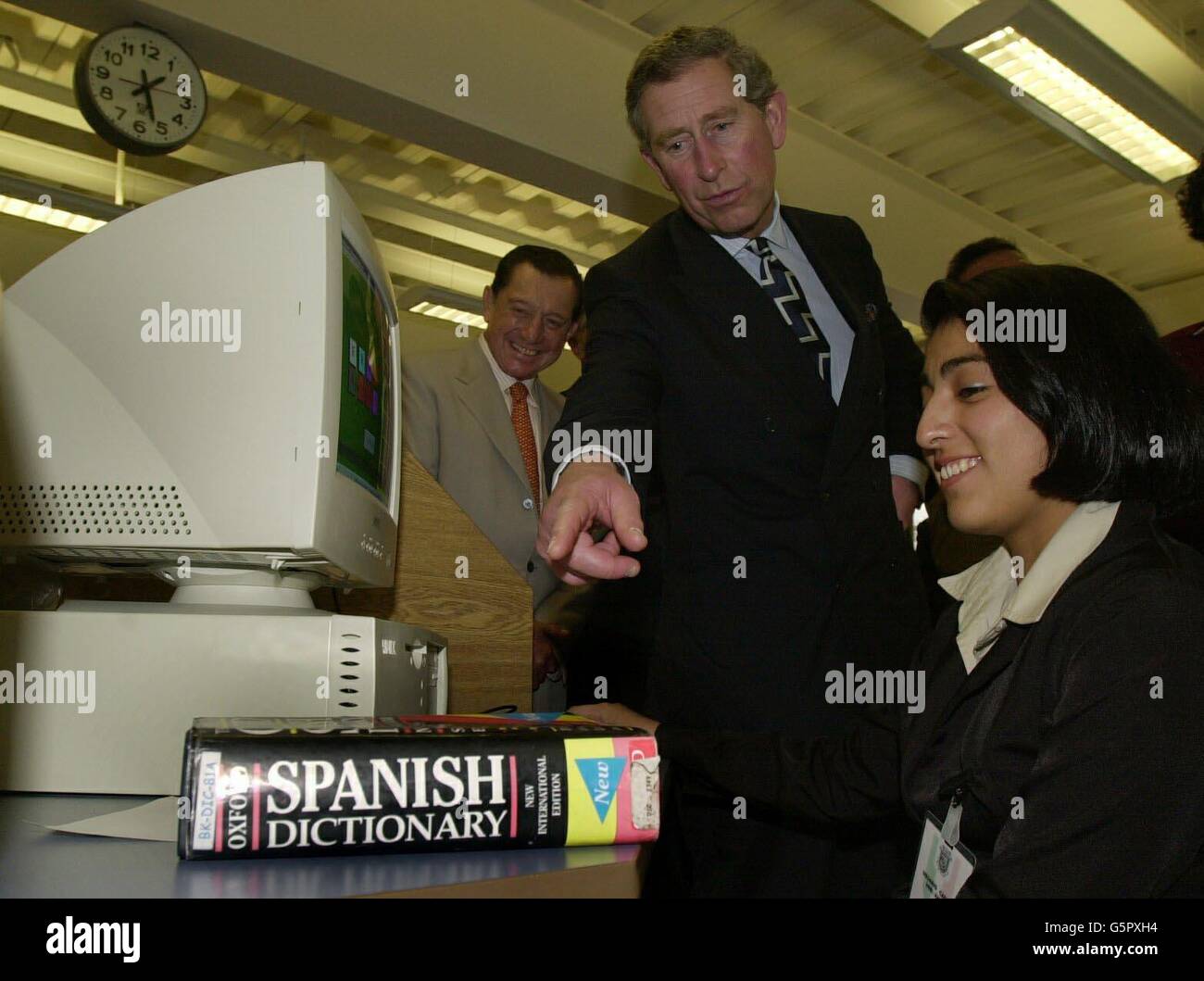 Prinz Charles in Mexiko Stockfoto