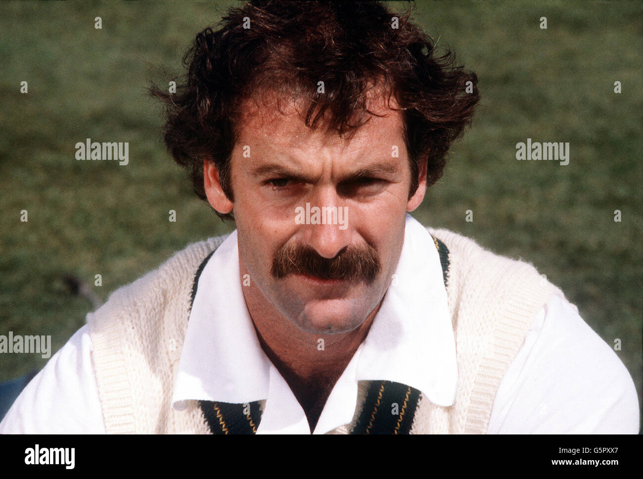 DENNIS LILLEE : 1981. MAI 1981: Australischer Cricketspieler Dennis Lillee Stockfoto