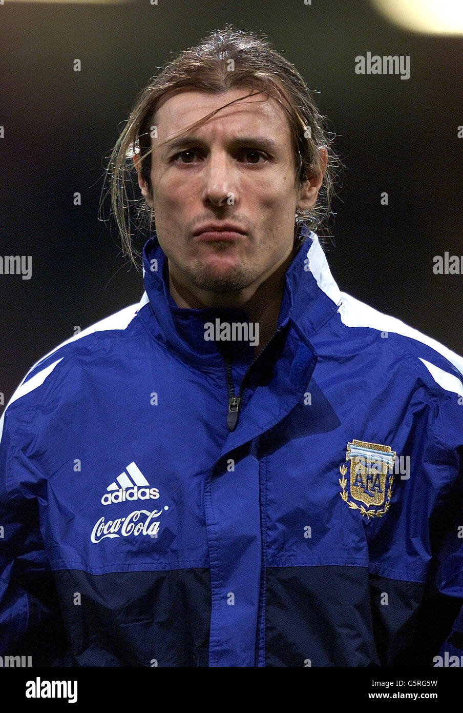 FUßBALL ARGENTINIEN CLAUDIO CANIGGIA Stockfoto, Bild 106853093 Alamy