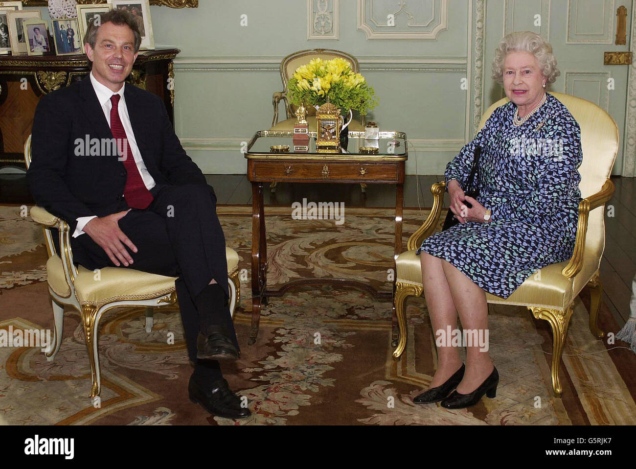 Royalty - Thronjubiläums von Königin Elisabeth II. Stockfoto