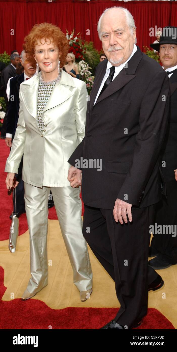 Regisseur Robert Altman bei den 74. Annual Academy Awards (Oscars) im Kodak Theater in Hollywood, Los Angeles. Stockfoto