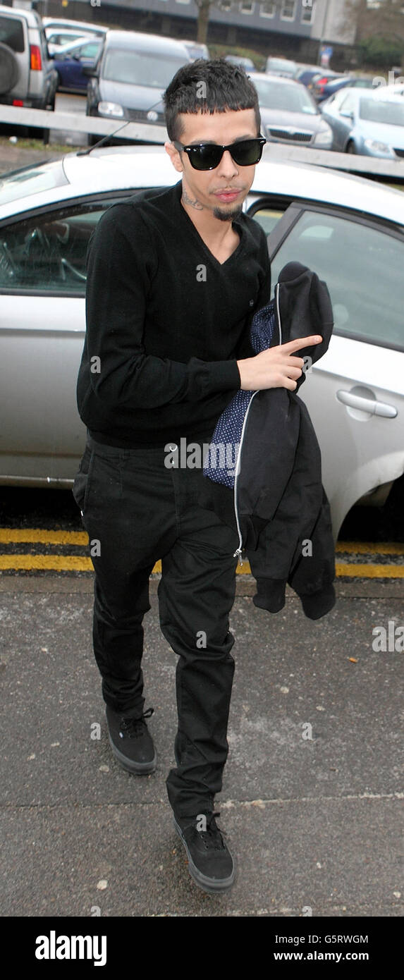 N-Dubz Rapper Dappy, richtiger Name Dino Costas Contostavlos, am ...