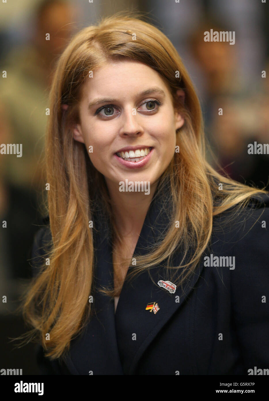 Prinzessin Beatrice besucht das E-Commerce-Unternehmen "Zalando" in Berlin. Stockfoto