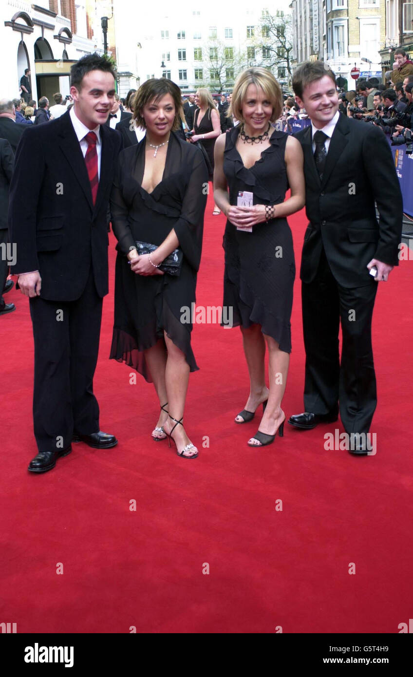 Die Fernsehmoderatoren Anthony McPartlin und Declan Donnelly (Ant und Dec) kommen bei den British Academy Television Awards im Theatre Royal, Drury Lane in London an. Stockfoto