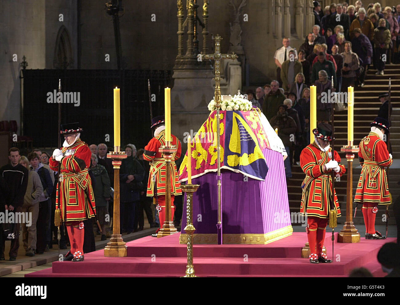 Königin-Mutter in Zustand Stockfoto