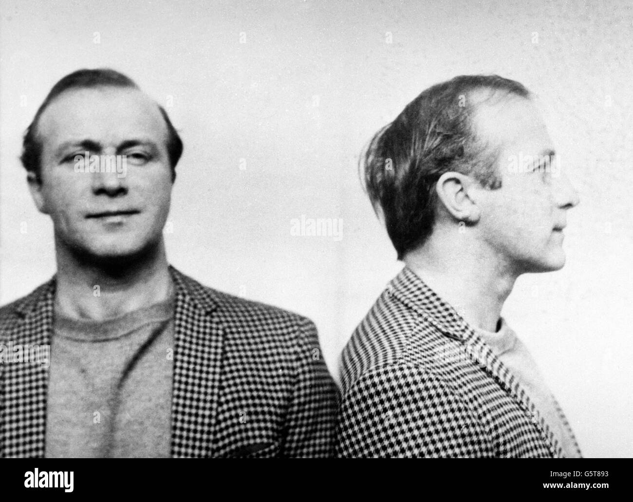 Ein Bild des ehemaligen Bandenführers Charles Richardson, das von der Thames Valley Police ausgestellt wurde, nachdem er das Springfield Open Prison in der Nähe von Aylesbury in Buckinghamshire verlassen hatte. Stockfoto