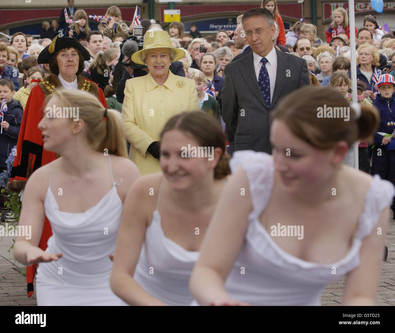 Royalty - Thronjubiläums von Königin Elisabeth II. Stockfoto