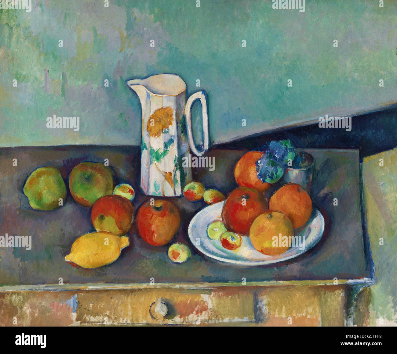Paul Cézanne - Stillleben Stockfoto