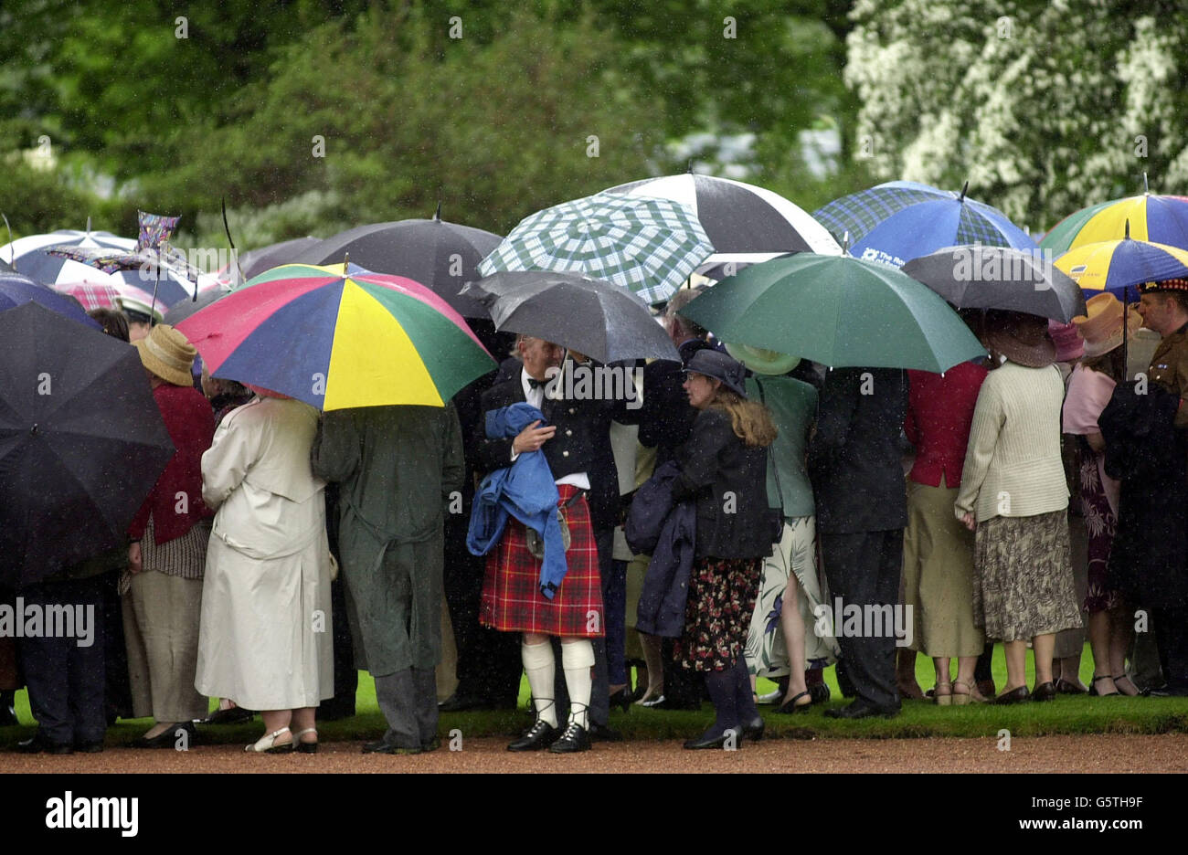 Royalty - Thronjubiläums von Königin Elisabeth II. Stockfoto