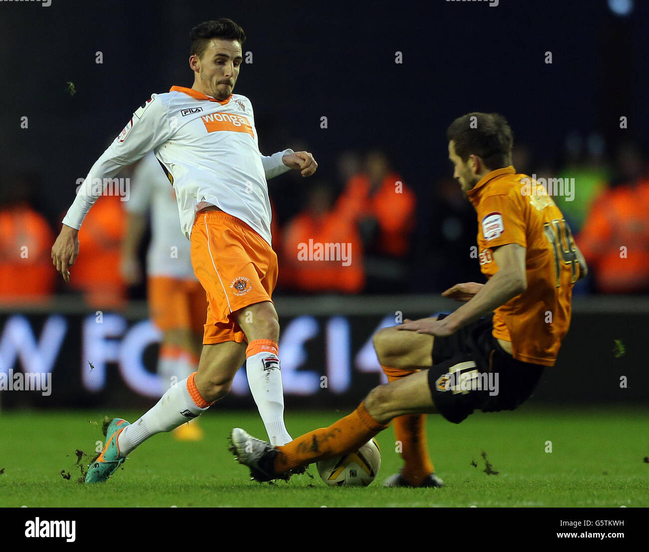 Fußball - Npower Football League Championship - Wolverhampton Wanderers V Blackpool - Molineux Stockfoto