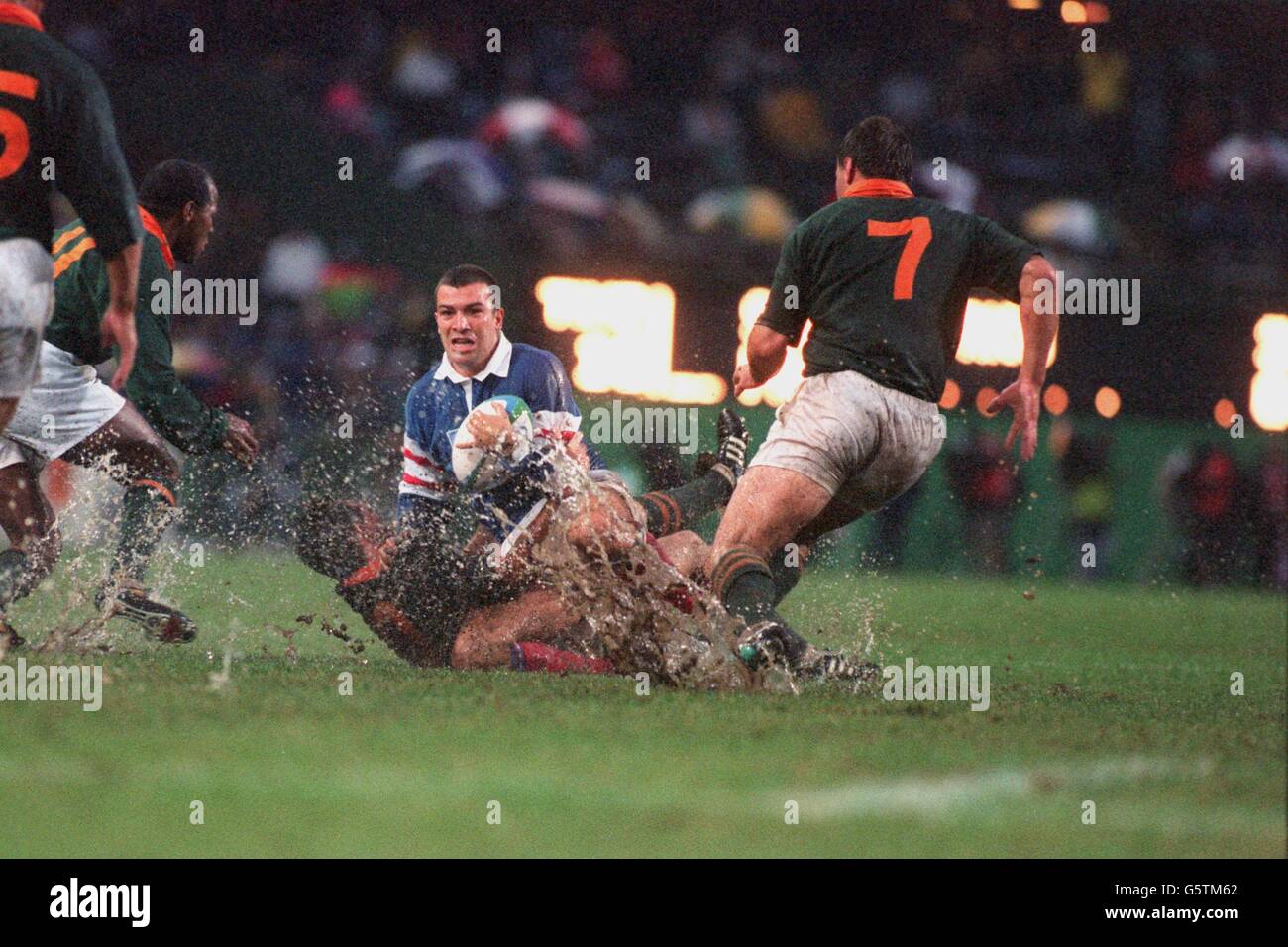 Rugby-Union-Weltmeisterschaft 1995 - Südafrika V Frankreich Stockfoto