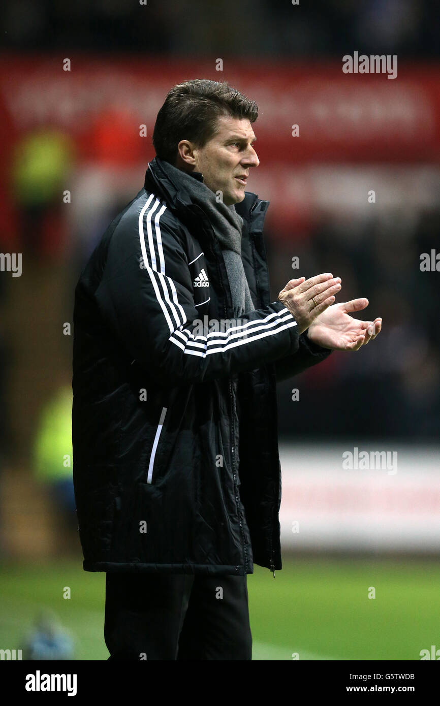 Fußball - Hauptstadt eine Tasse - Semi Final - Rückspiel - Swansea City V Chelsea - Liberty Stadium Stockfoto