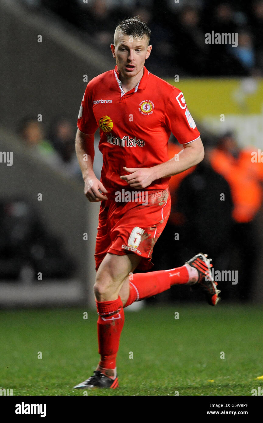 Fußball - Johnstone es Paint Trophy - Nordabschnitt - Finale - Coventry City gegen Crewe Alexandra - Ricoh Arena Stockfoto