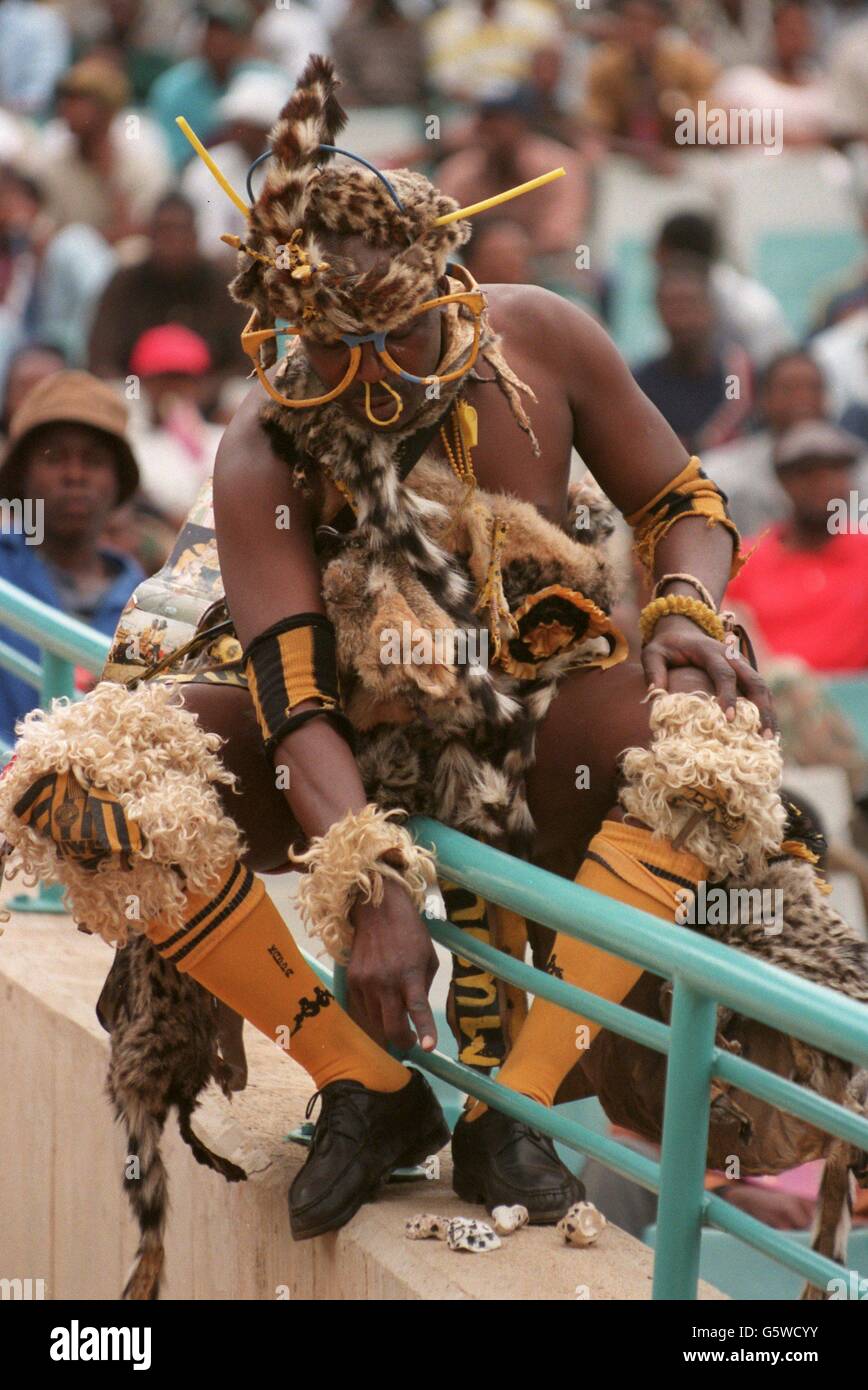 Fußball - afrikanischen Nationen-96-Cup - Gruppenspiel - Ägypten V Südafrika - FNB-Stadion Johannesburg SA Stockfoto