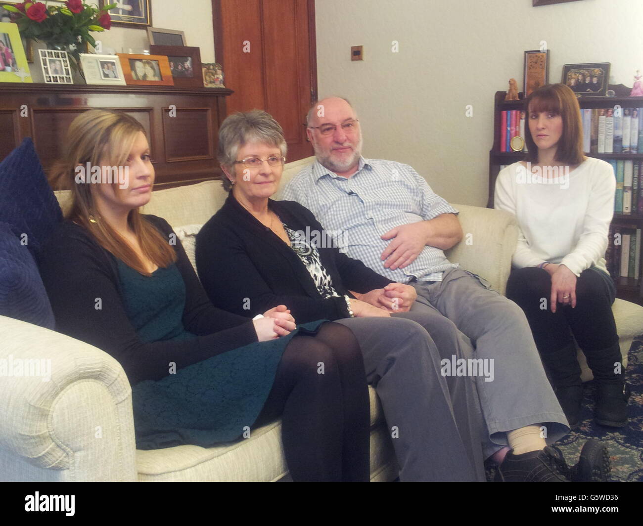 Dorothy und Mervyn Reynolds, Eltern von Constable Philippa Reynolds