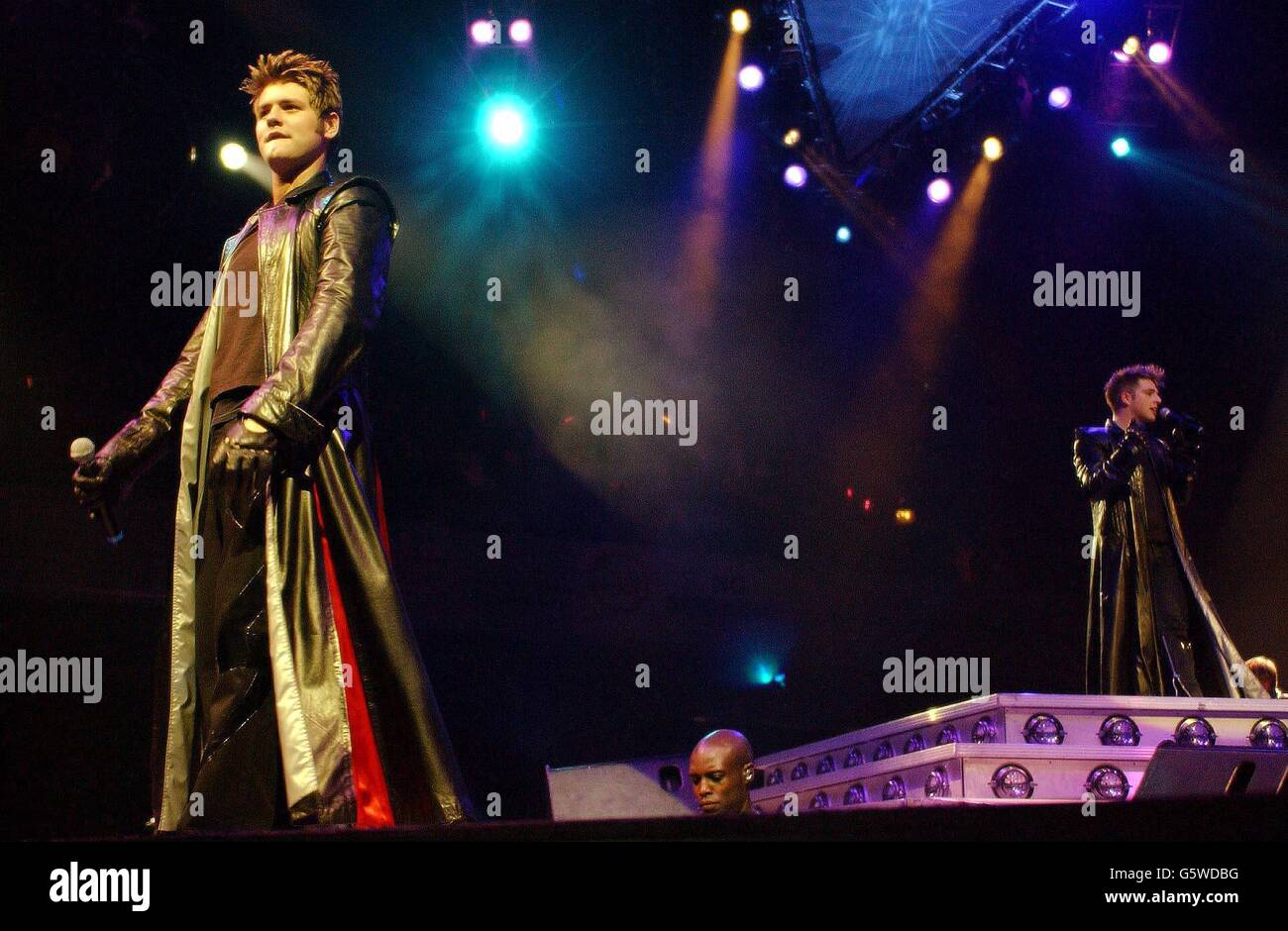 Westlife in Earls Court Stockfoto