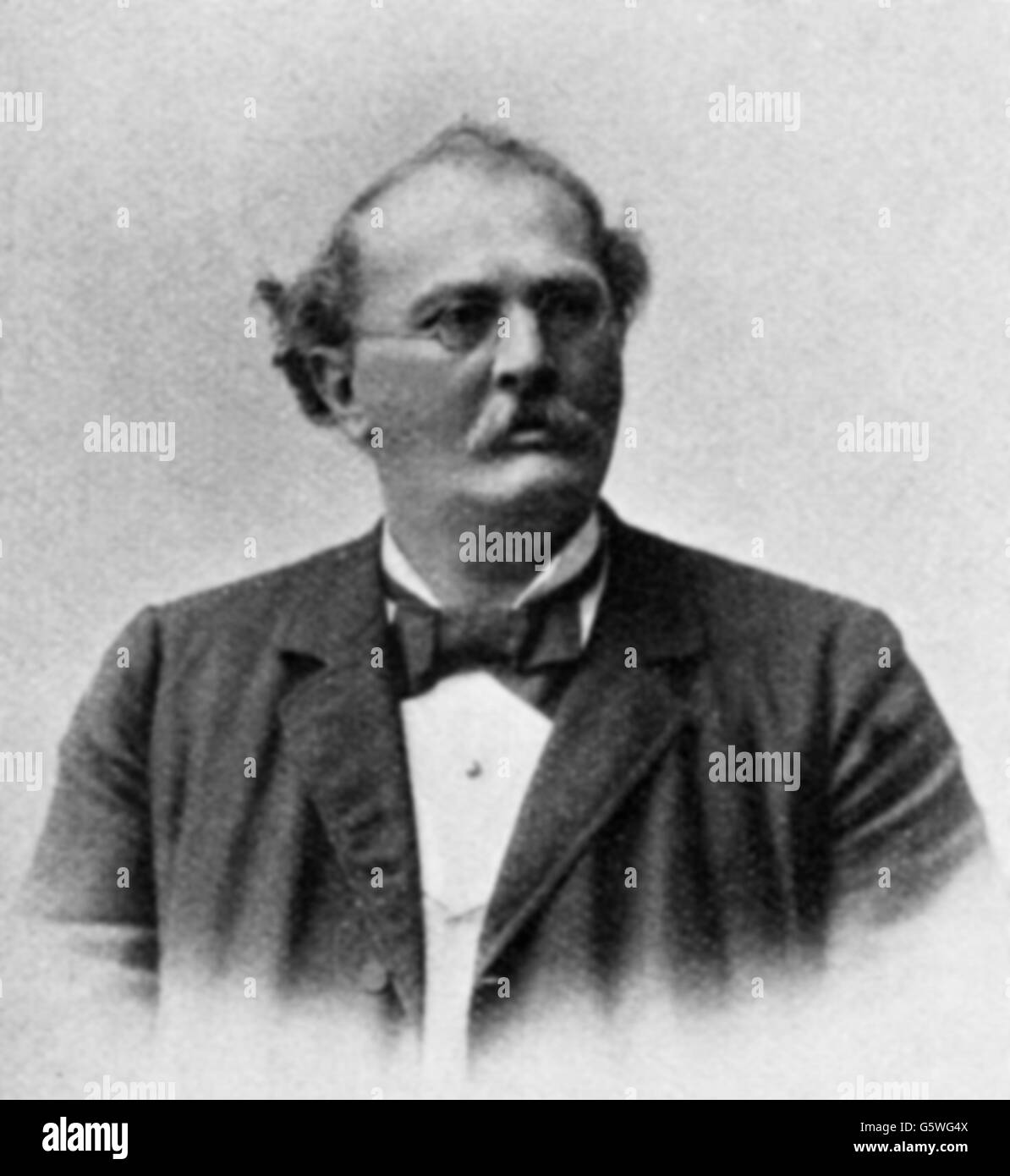 Guyer-Zeller, Adolf, 1.5.184 - 3.4.1899, Schweizer Geschäftsmann, Porträt, 19. Jahrhundert, Stockfoto