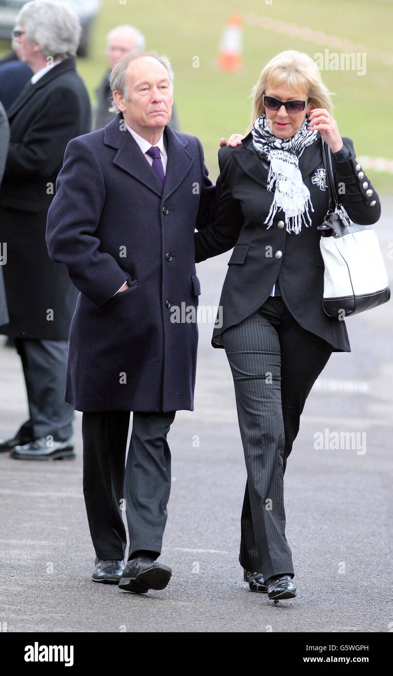 Reg Presley Beerdigung Stockfoto