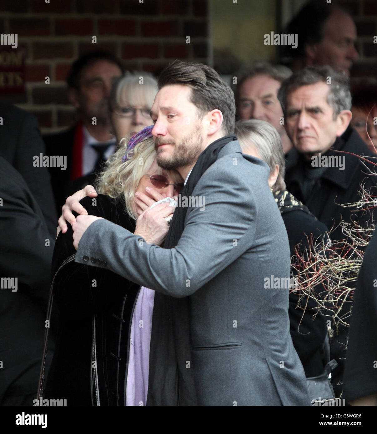 Reg Presley Beerdigung Stockfoto