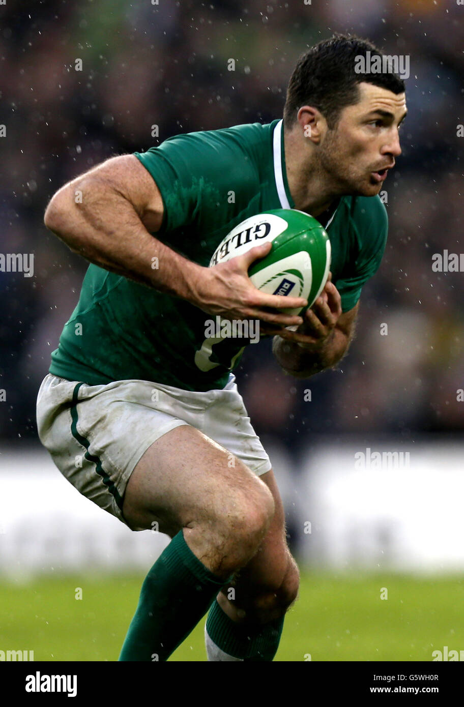 Rugby-Union - RBS 6 Nations Championship 2013 - Irland / England - Aviva Stadium Stockfoto