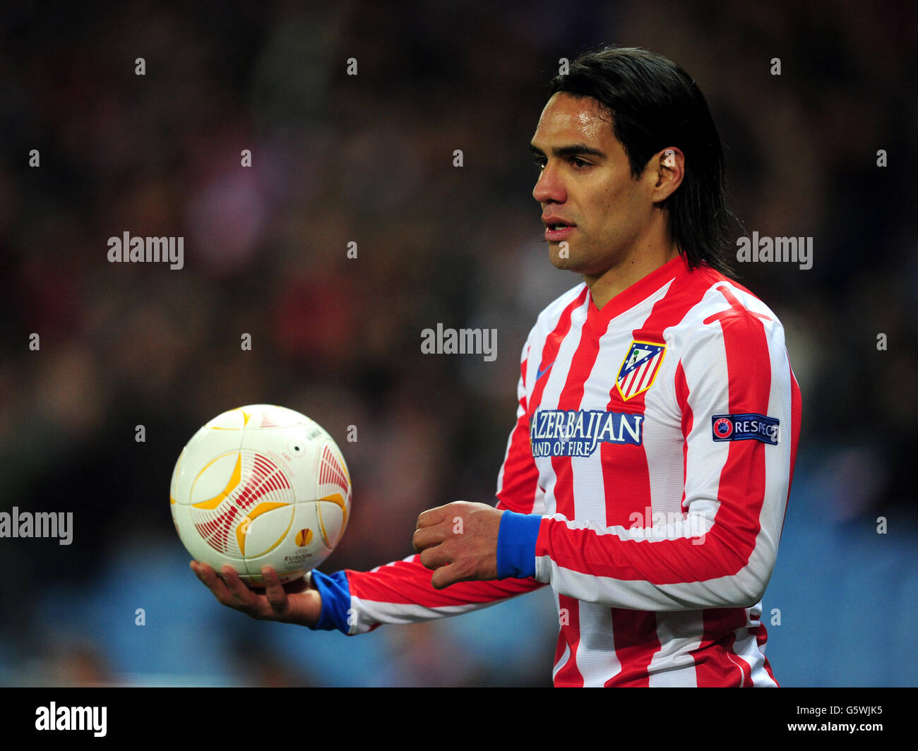 Fußball - UEFA Europa League - Runde der 32 - Hinspiel - Atletico Madrid V Rubin Kazan - Estadio Vicente Calderon Stockfoto