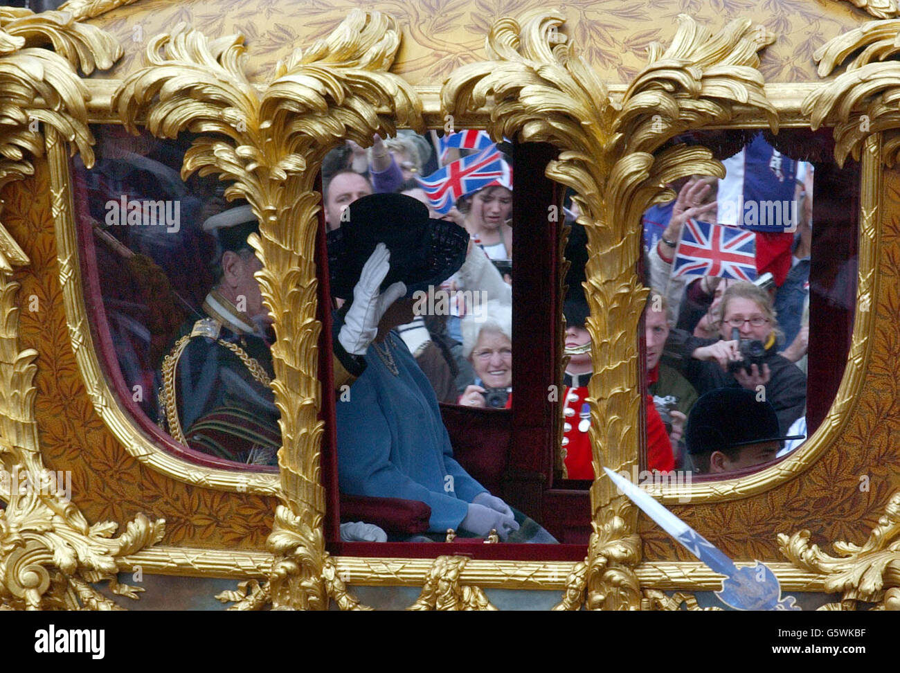 Royalty - Thronjubiläums von Königin Elisabeth II. Stockfoto