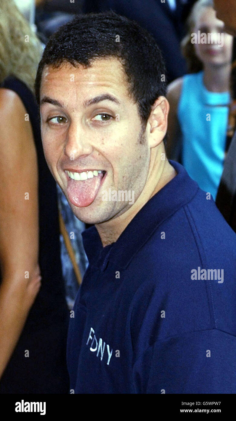 Herr Taten Adam Sandler Stockfoto