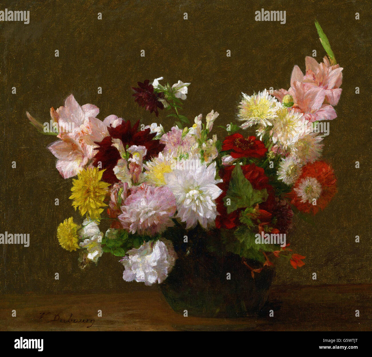 Victoria Dubourg (Fantin-Latour) - Blumen- Stockfoto