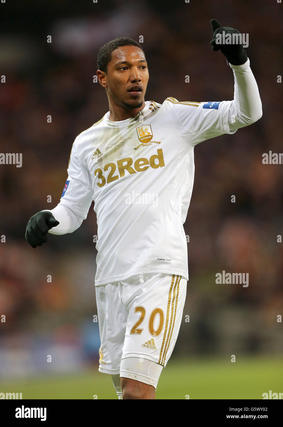 Fußball - Capital One Cup - Finale - Bradford City V Swansea City - Wembley-Stadion Stockfoto