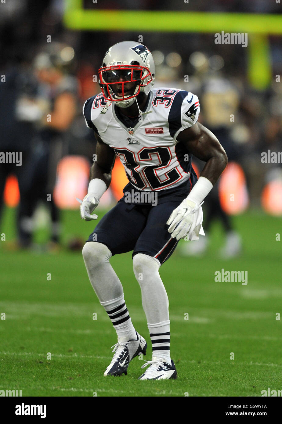 American Football - NFL International Series 2012 - St. Louis Rams V New England Patriots - Wembley-Stadion Stockfoto