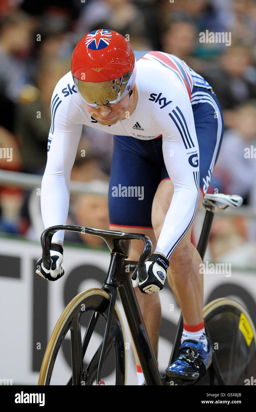 Radsport - 2013 UCI Bahnrad-WM - Tag 3 - Minsk-Arena Stockfoto