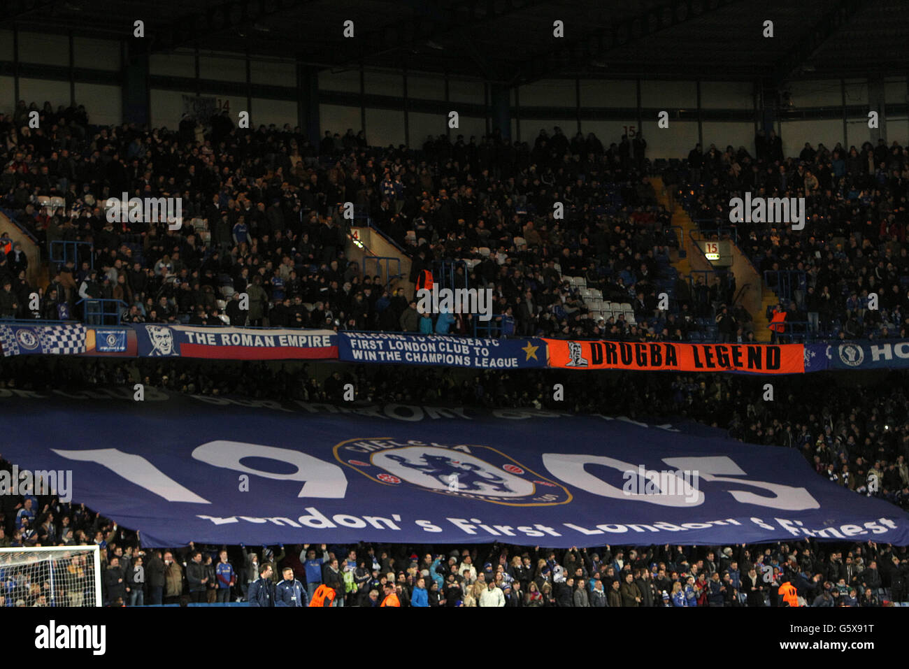 Fußball - UEFA Europa League - Runde der letzten 16 - Rückspiel - Chelsea V Sparta Prag - Stamford Bridge Stockfoto