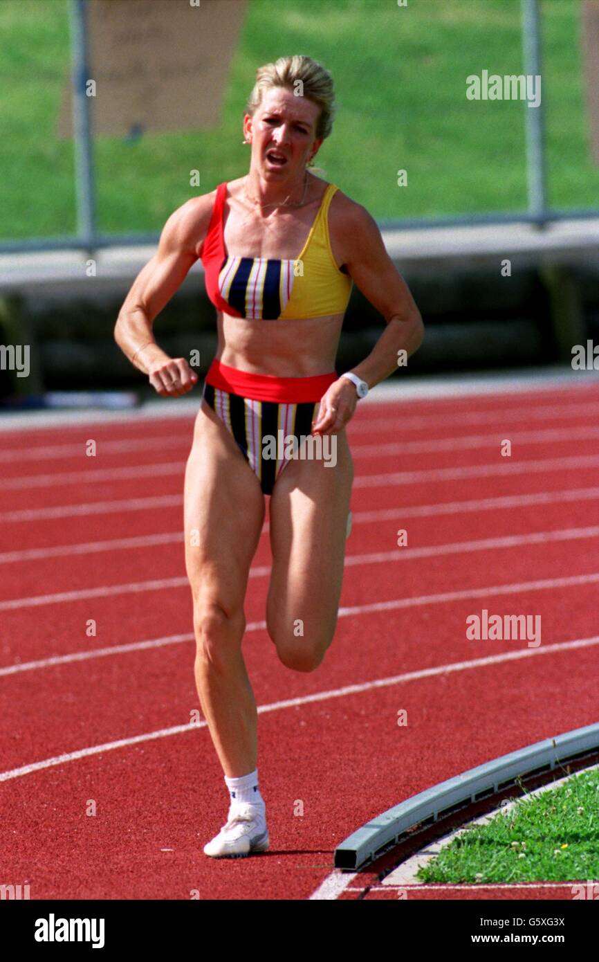 LEICHTATHLETIK COMMONWEALTH GAMES IN AUCKLAND Stockfoto