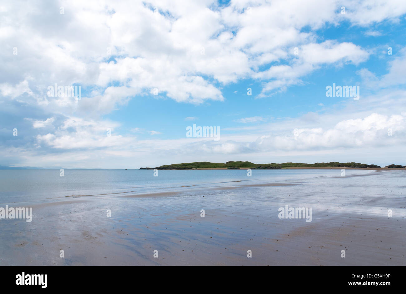 Newborough Strand Anglesey Stockfoto