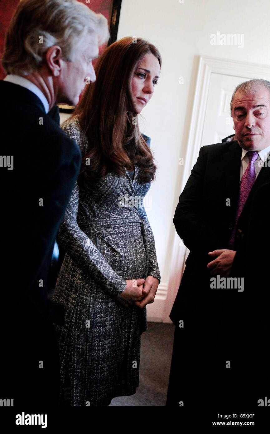 Herzogin von Cambridge besucht Hope House Behandlungszentrum in Clapham Stockfoto