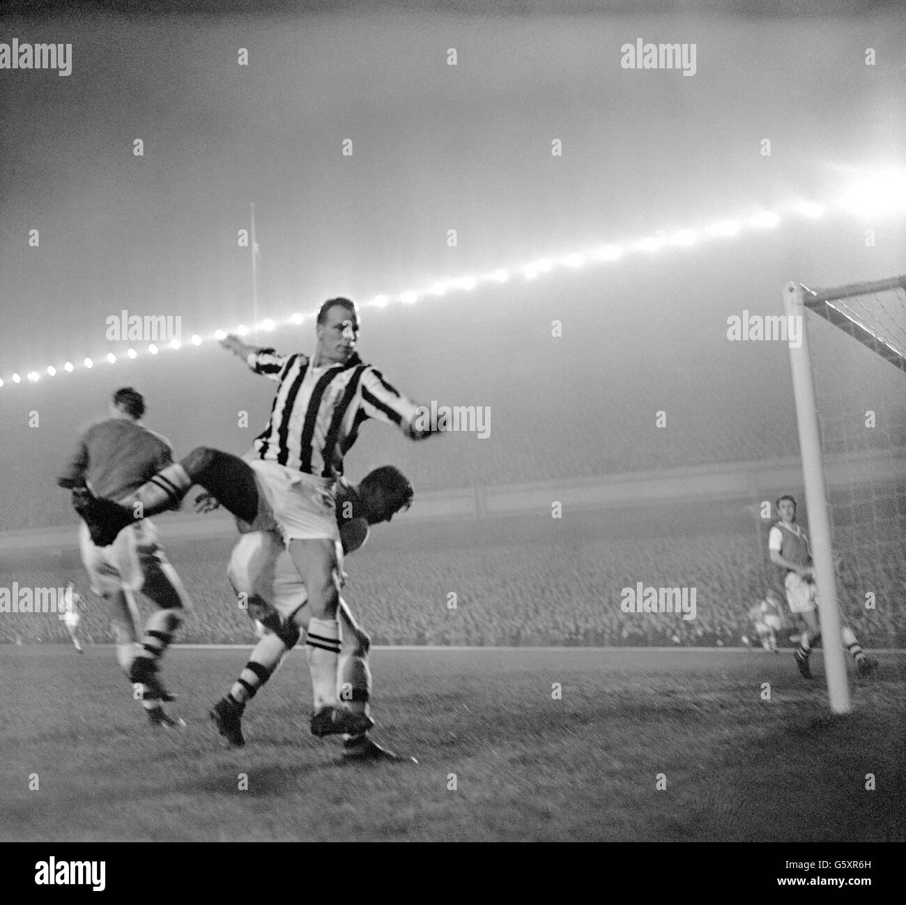 John Charles in Highbury. Stockfoto
