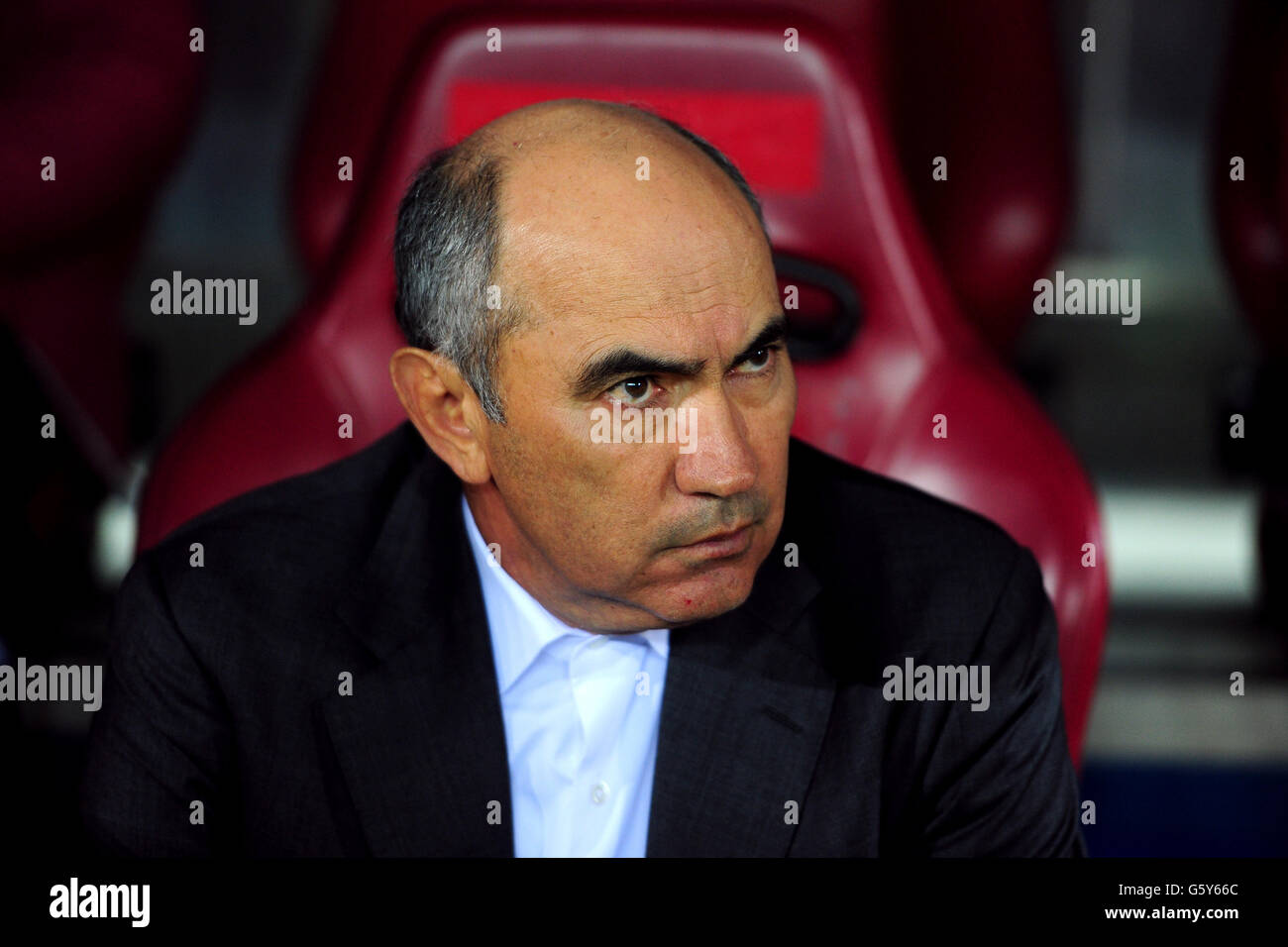 Fußball - UEFA Europa League - Runde der 32 - Hinspiel - Atletico Madrid V Rubin Kazan - Estadio Vicente Calderon Stockfoto