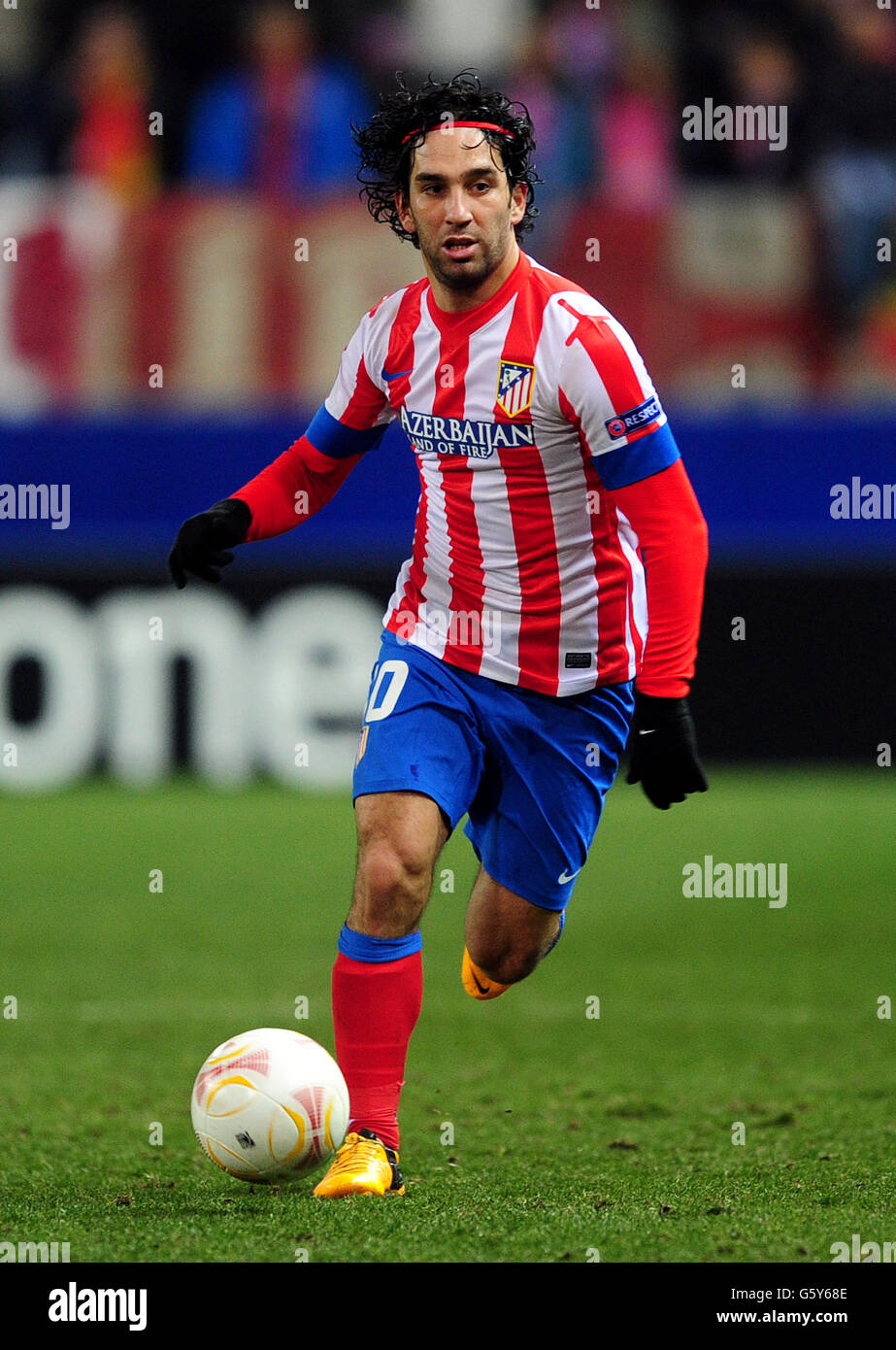 Fußball - UEFA Europa League - Runde der 32 - Hinspiel - Atletico Madrid V Rubin Kazan - Estadio Vicente Calderon Stockfoto