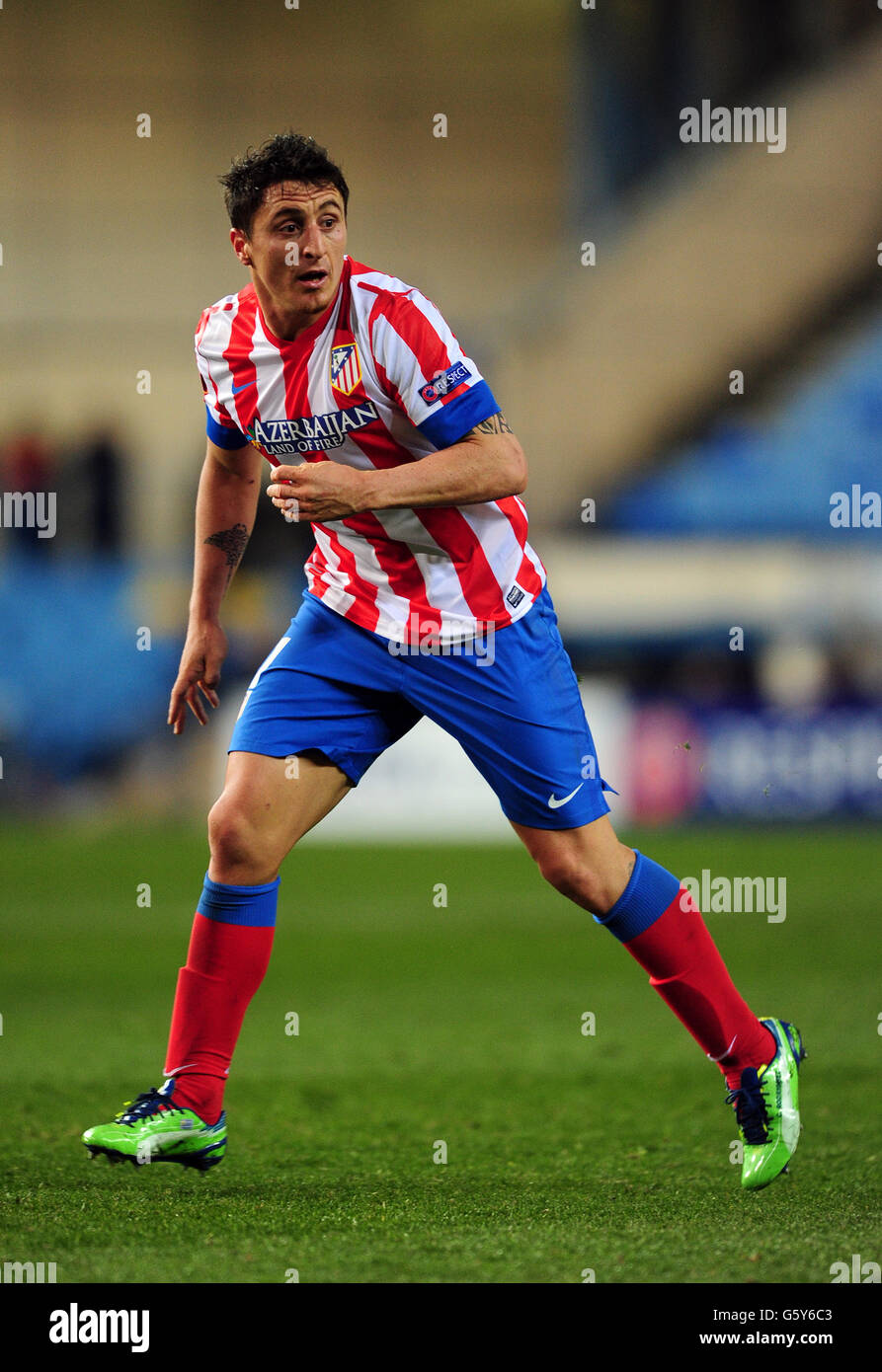 Fußball - UEFA Europa League - Runde der 32 - Hinspiel - Atletico Madrid V Rubin Kazan - Estadio Vicente Calderon Stockfoto