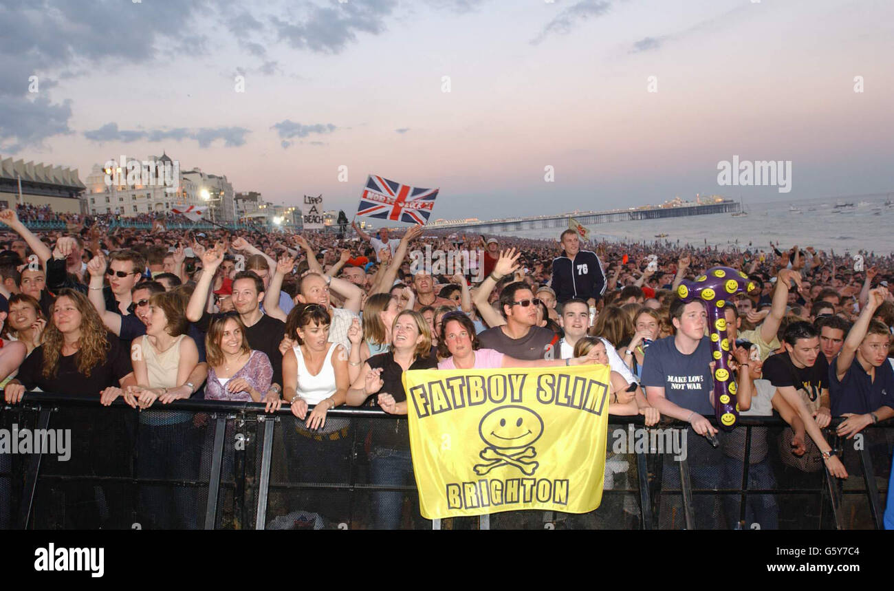 Fatboy Slim - Big Beach Boutique Stockfoto