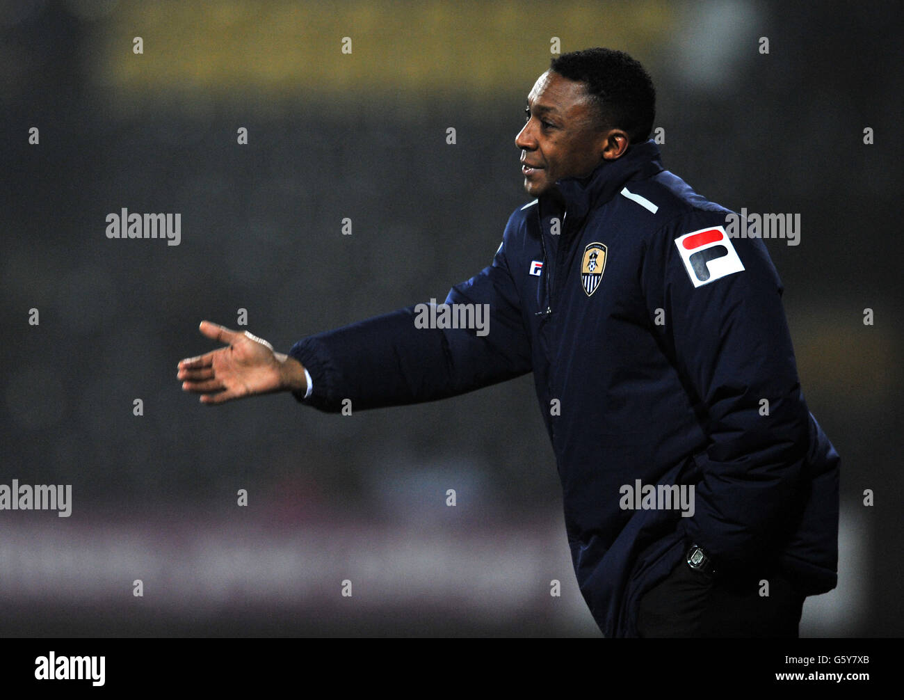 Fußball - Npower Football League One - Notts County V Leyton Orient - Meadow Lane Stockfoto