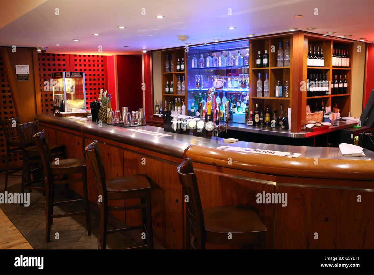 Rugby-Union - Eröffnung des Sevens Bar - Marriott Hotel Stockfoto