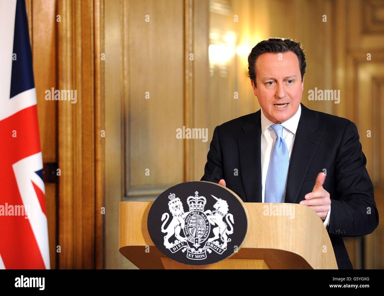 Leveson Inquiry Stockfoto