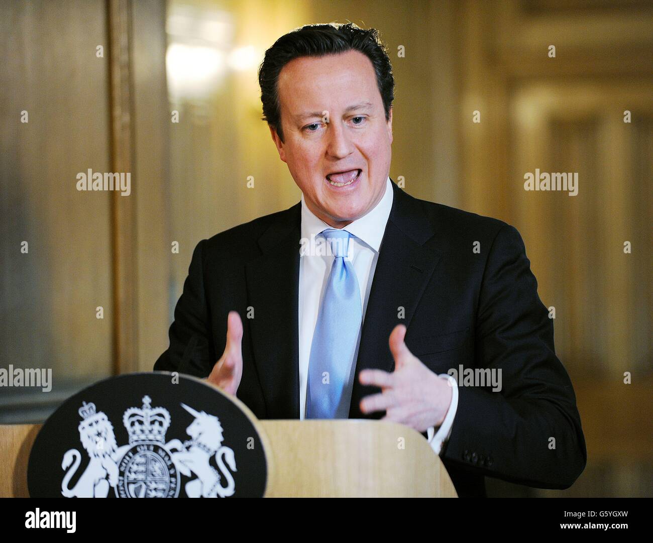 Leveson Inquiry Stockfoto