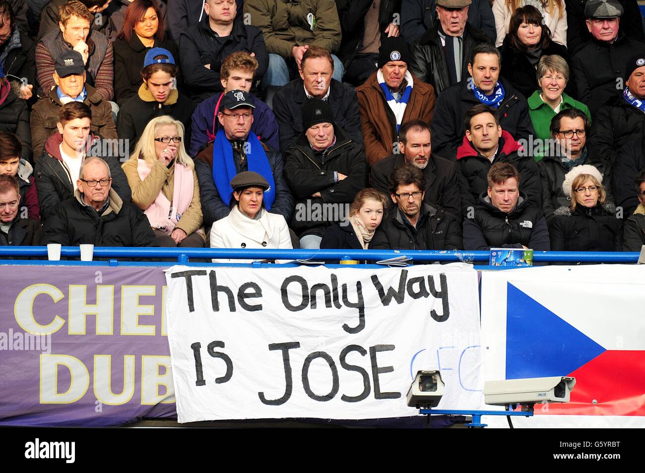 Fußball - Barclays Premier League - Chelsea V West Bromwich Albion - Stamford Bridge Stockfoto