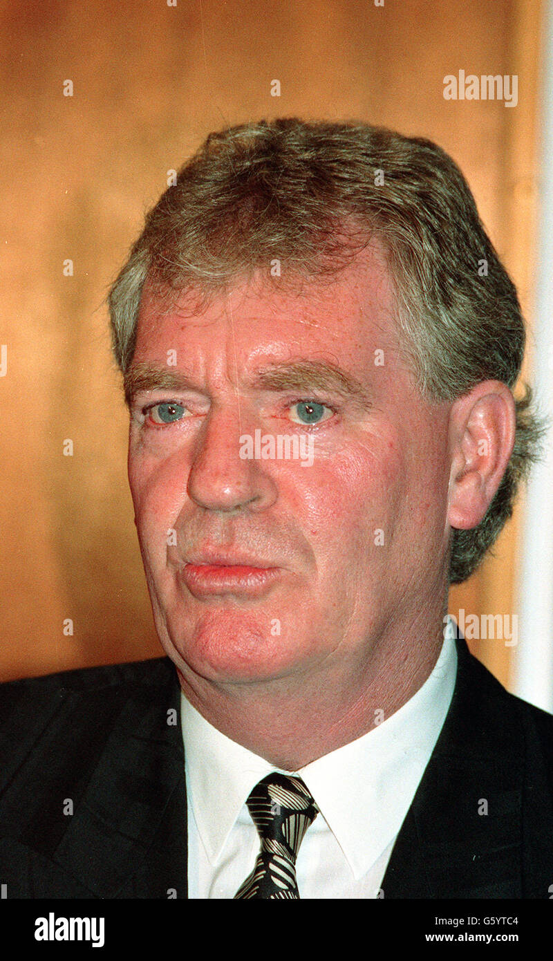 Lawrie Mcmenemy, Managerin von Southamton. Lawrie Mcmenemy, die Managerin des Southampton Football Club. Stockfoto